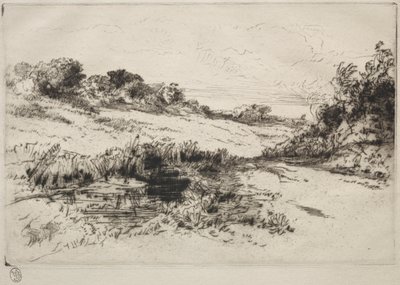Colline du moulin à vent, n° 1 - Francis Seymour Haden