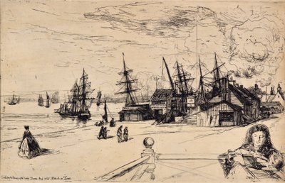 Yacht Tavern, Erith - Francis Seymour Haden