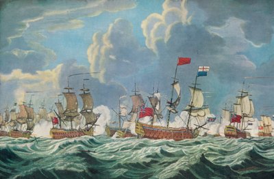 Bataille de la baie de Quiberon, c1765 - Francis Swaine