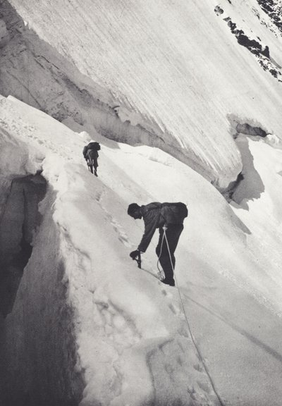 Alpes Pennines : Sous le Col de Tournanche - Francis Sydney Smythe