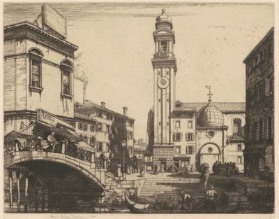 S.S. Apostoli, Venise - Francis Sydney Unwin