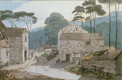 Ambleside à la Tête du Lac Windermere - Francis Towne