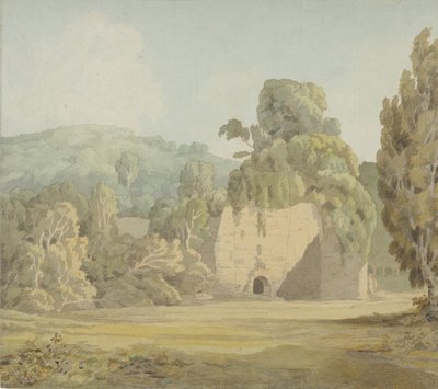 Une ruine couverte de lierre - Francis Towne