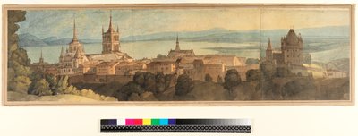 Vue de Lausanne, 1781 - Francis Towne