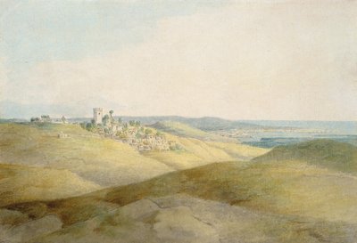 Pough Hill, près de Bude, Cornouailles - Francis Towne