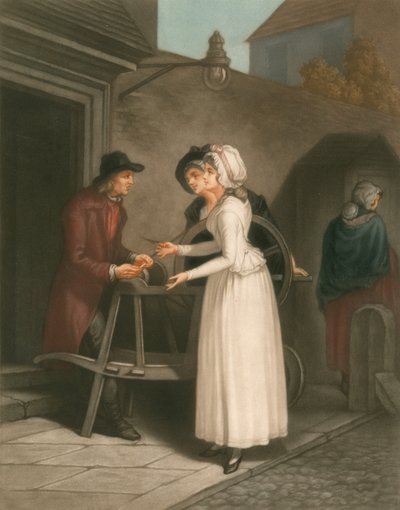 Aiguiser les couteaux - Francis Wheatley