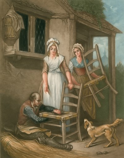 Vieilles chaises à réparer - Francis Wheatley