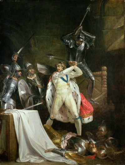 La Mort du roi Richard II, c.1792-93 - Francis Wheatley