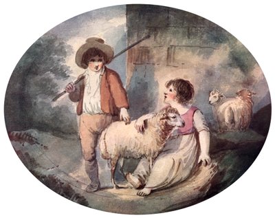La petite bergère - Francis Wheatley