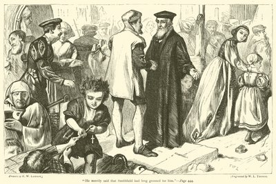 Il dit joyeusement que Smithfield avait longtemps gémi pour lui - Francis Wilfred Lawson
