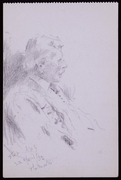 Portrait de Basil Oliver - Francis Wilfred Lawson