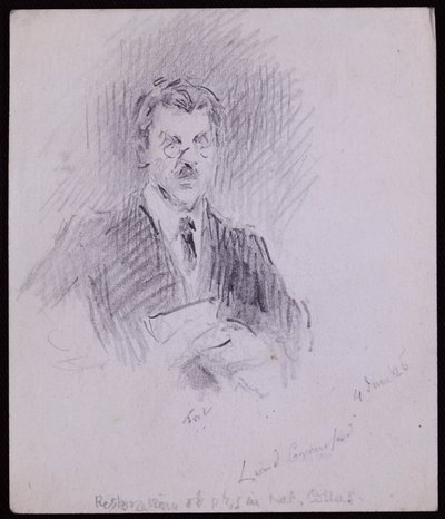 Portrait du Comte de Crawford & Balcarres - Francis Wilfred Lawson