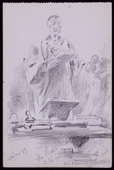Portrait de Francis Newbolt - Francis Wilfred Lawson