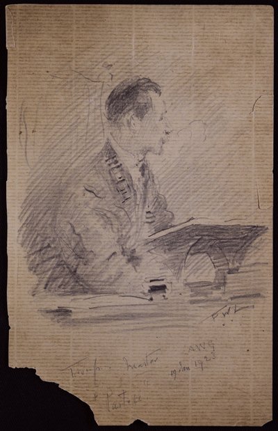 Portrait de Francis Troup - Francis Wilfred Lawson