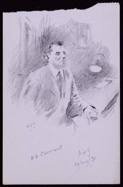 Portrait de HB Cresswell - Francis Wilfred Lawson