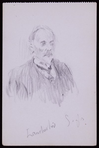 Portrait de HV Lanchester - Francis Wilfred Lawson