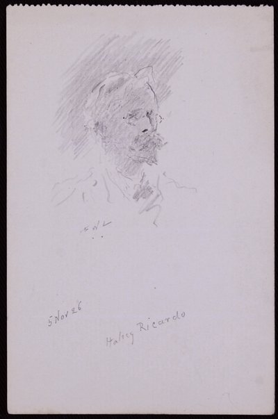 Portrait de Halsey Ricardo - Francis Wilfred Lawson