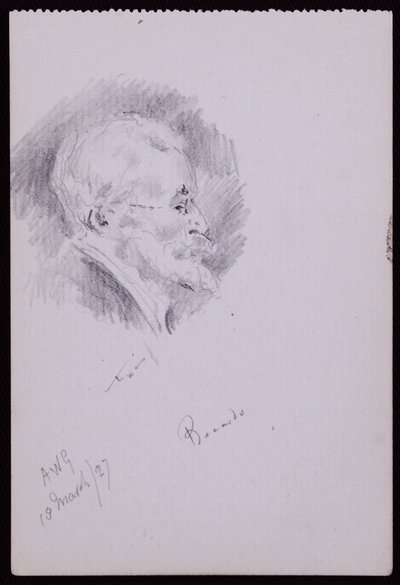 Portrait de Halsey Ricardo - Francis Wilfred Lawson