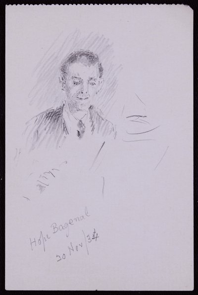 Portrait de Hope Bagenal - Francis Wilfred Lawson
