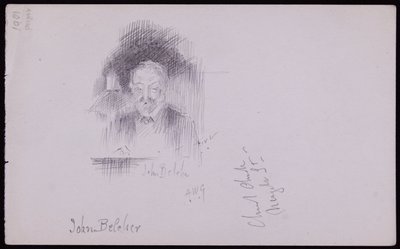 Portrait de John Belcher - Francis Wilfred Lawson