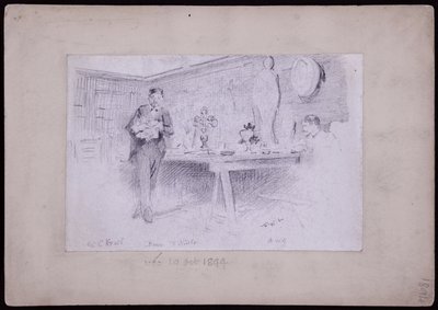 Portrait de Karl Krall - Francis Wilfred Lawson