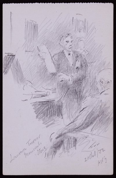 Portrait de Laurence Turner - Francis Wilfred Lawson