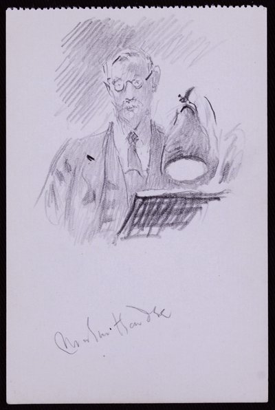 Portrait de Martin Hardie, c.1931 - Francis Wilfred Lawson