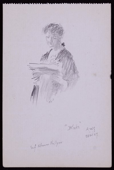 Portrait de Mlle Eleanor Hellyer - Francis Wilfred Lawson