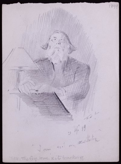 Portrait de North - Francis Wilfred Lawson