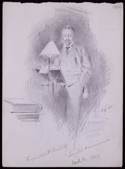 Portrait de Reginald Blomfield - Francis Wilfred Lawson