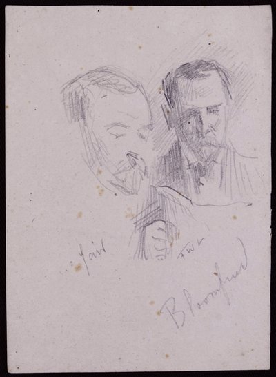 Portrait de Reginald Blomfield, vers 1894 - Francis Wilfred Lawson