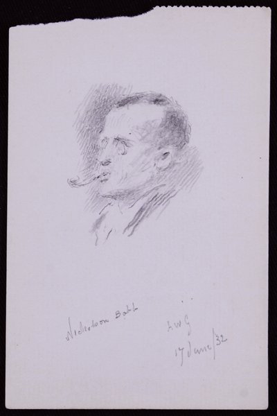Portrait de S Nicholson Babb - Francis Wilfred Lawson