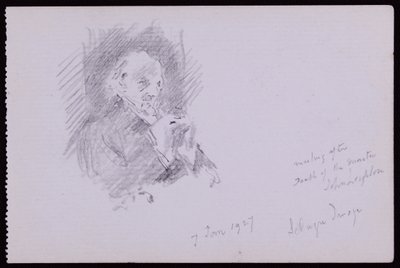 Portrait de Selwyn Image - Francis Wilfred Lawson