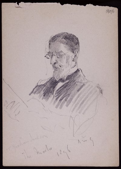 Portrait de TG Jackson - Francis Wilfred Lawson