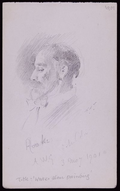Portrait de TM Rooke - Francis Wilfred Lawson