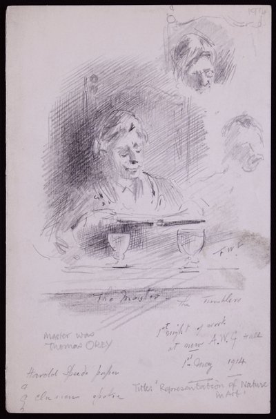 Portrait de Thomas Okey - Francis Wilfred Lawson