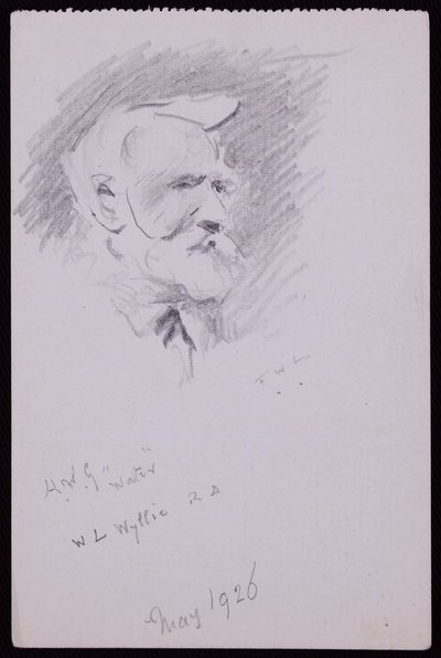 Portrait de WL Wyllie - Francis Wilfred Lawson