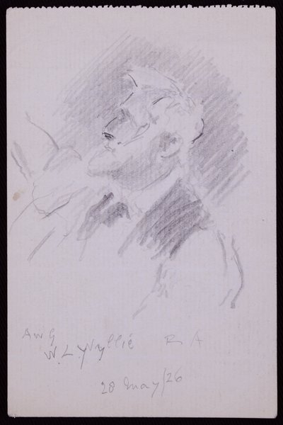 Portrait de WL Wyllie - Francis Wilfred Lawson