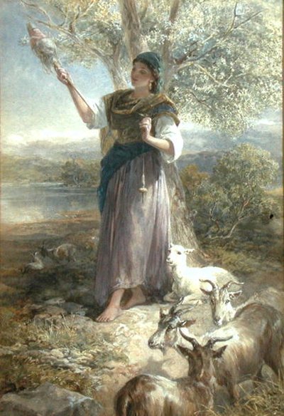 Un Chevrier Espagnol - Francis William Topham