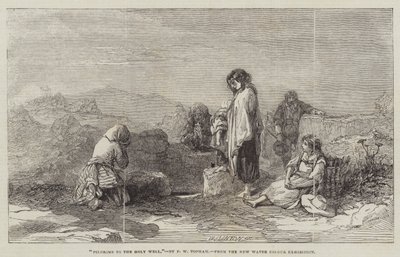 Pèlerins au Puits Saint - Francis William Topham