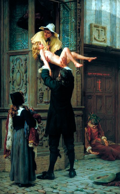 Sauvé de la peste - Francis William Topham