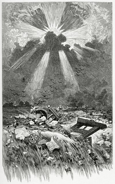 La Débâcle - illustration de Napoléon le Petit, 19ème siècle - Francis and Scott, Henry Fowke