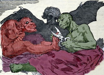 Ils font leur toilette : gravure de Francisco Goya y Lucientes (1746-1826) réalisée vers 1820. - Francisco (after) Goya y Lucientes