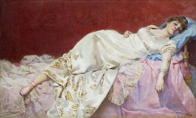Un moment de repos - Francisco Domingo Marqués