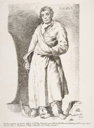 Ésope, des gravures d