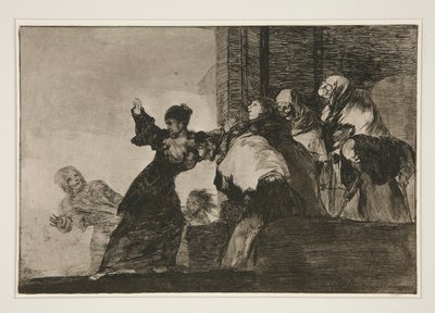 Disparate pauvre, pl. 11 de la série Los proverbios - Francisco de Goya