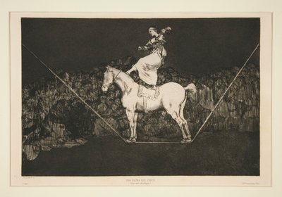 Disparate puntual, planche non numérotée de la série Los proverbios - Francisco de Goya