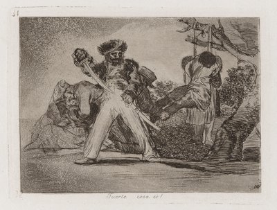 Fuerte cosa es! - Francisco de Goya