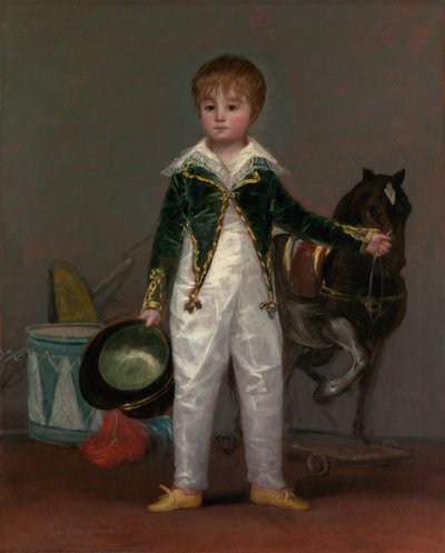 José Costa y Bonells mort en 1870, appelé Pepito, vers 1810 - Francisco de Goya