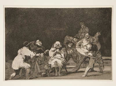 La Lealtad, pl. 17 de la série Los proverbios - Francisco de Goya